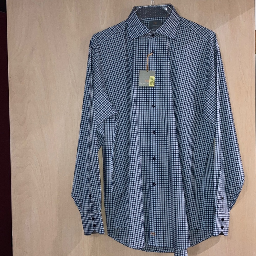 Thomas Dean Mens Dress Shirt